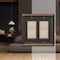 Amerelle Wall Plate, Number of Gangs: 2 gang Stamped Steel, Aged Bronze Finish, Bronze 149RRDB - alternate 2